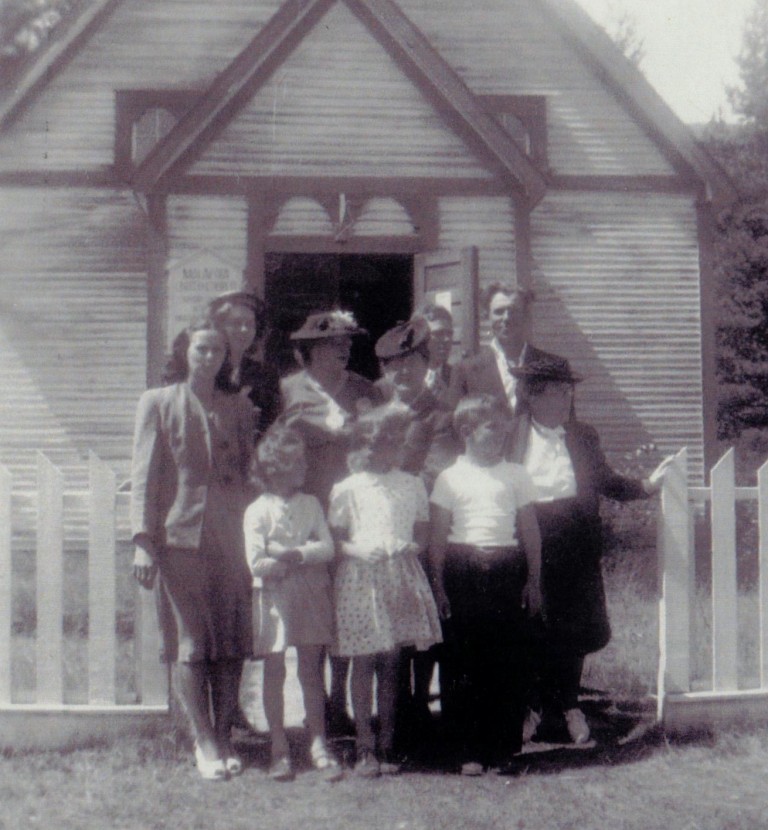 Malakwa Church With Picket Fence