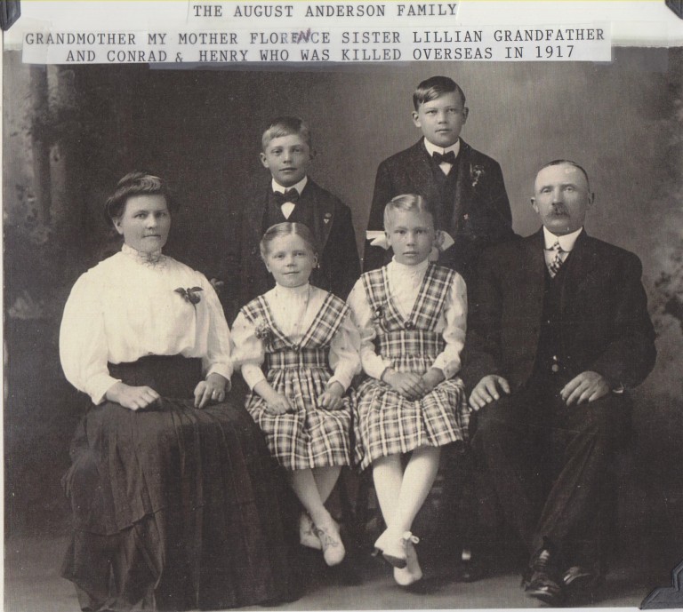 The August Anderson Family